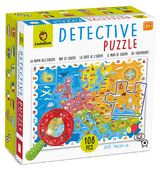 PUZZLE Observatie Micul Detectiv – HARTA EUROPEI, Ludattica, +5 ani