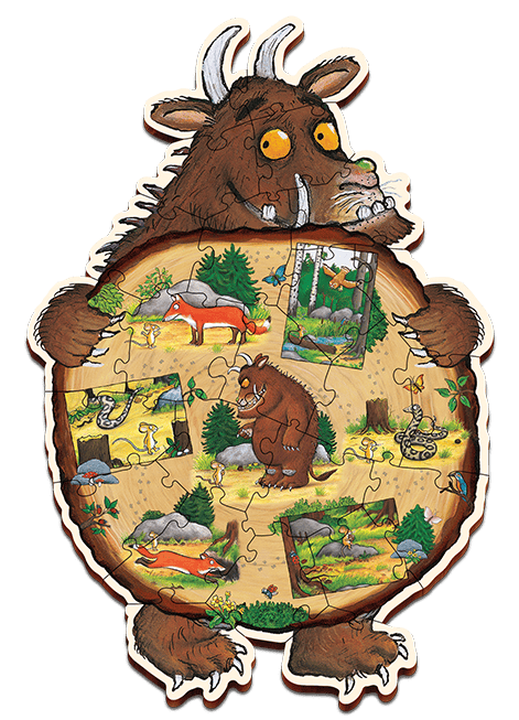 PUZZLE DE LEMN – POVESTI: GRUFFALO