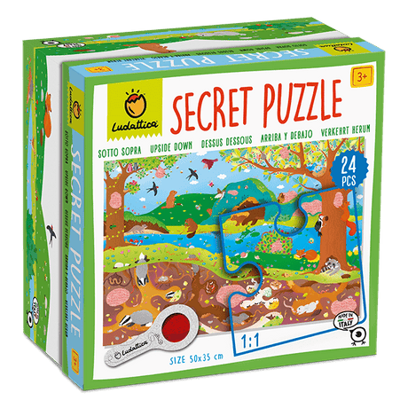 SECRET PUZZLE – Mediul Înconjurător, Ludattica, +3 ani