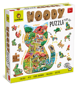 Puzzle de lemn – Animale de companie, Ludattica, +5 ani