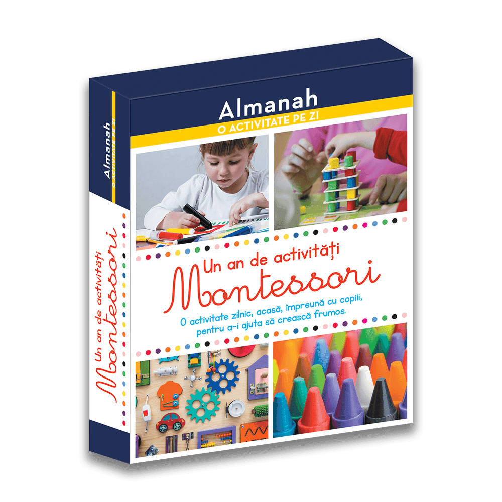 Almanah - O activitate pe zi: Un an de activitati Montessori, DPH, 4-5 ani +