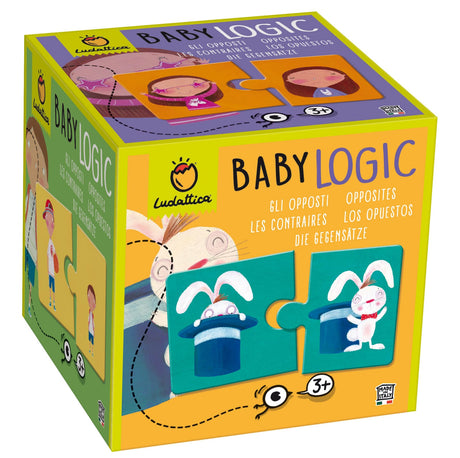 Joc de logica Baby Logic - Imagini opuse, Ludattica,2-3 +