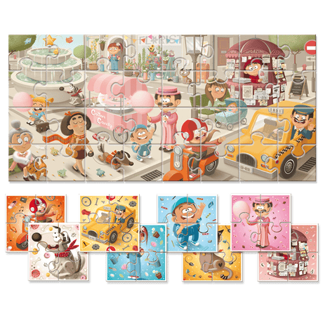 Baby Puzzle - Orasul 2023, 2 - 5 Ani, 32 piese