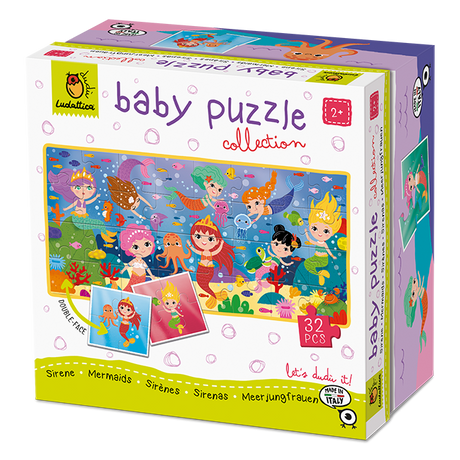 Baby Puzzle - Sirene, Ludattica, 2 - 5 ani