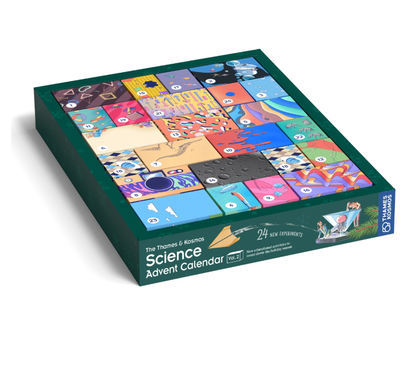 Jucarie educativa Kit STEM Calendarul stiintific de Advent versiunea 2, Thames & Kosmos