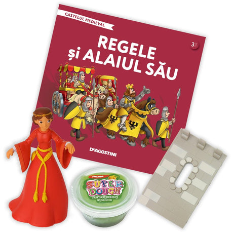 Castelul Medieval Nr. 03 - Regele si alaiul sau, DeAgostini, 3 ani+