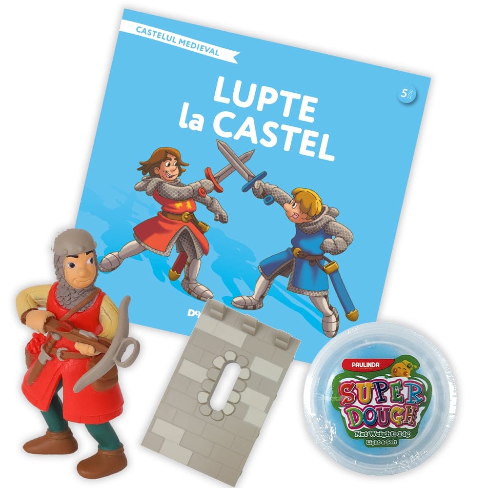 Castelul Medieval Nr. 05 - Lupte la castel, DeAgostini, 3 ani+