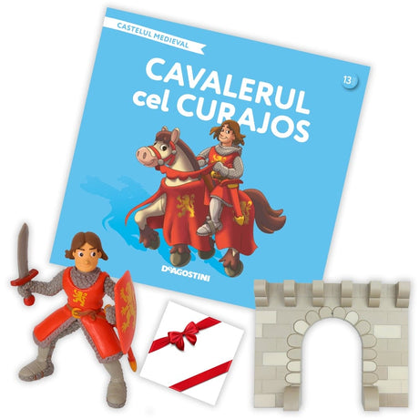 Castelul Medieval Nr. 13 - Cavalerul cel curajos, DeAgostini, 3 ani+