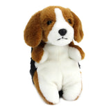 Cățeluș Beagle Bebeluș 17 cm in cutie - Jucarie de plus Living Nature