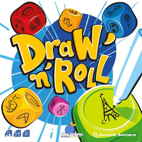 DRAW'N ROLL, Blue Orange, +8 ani