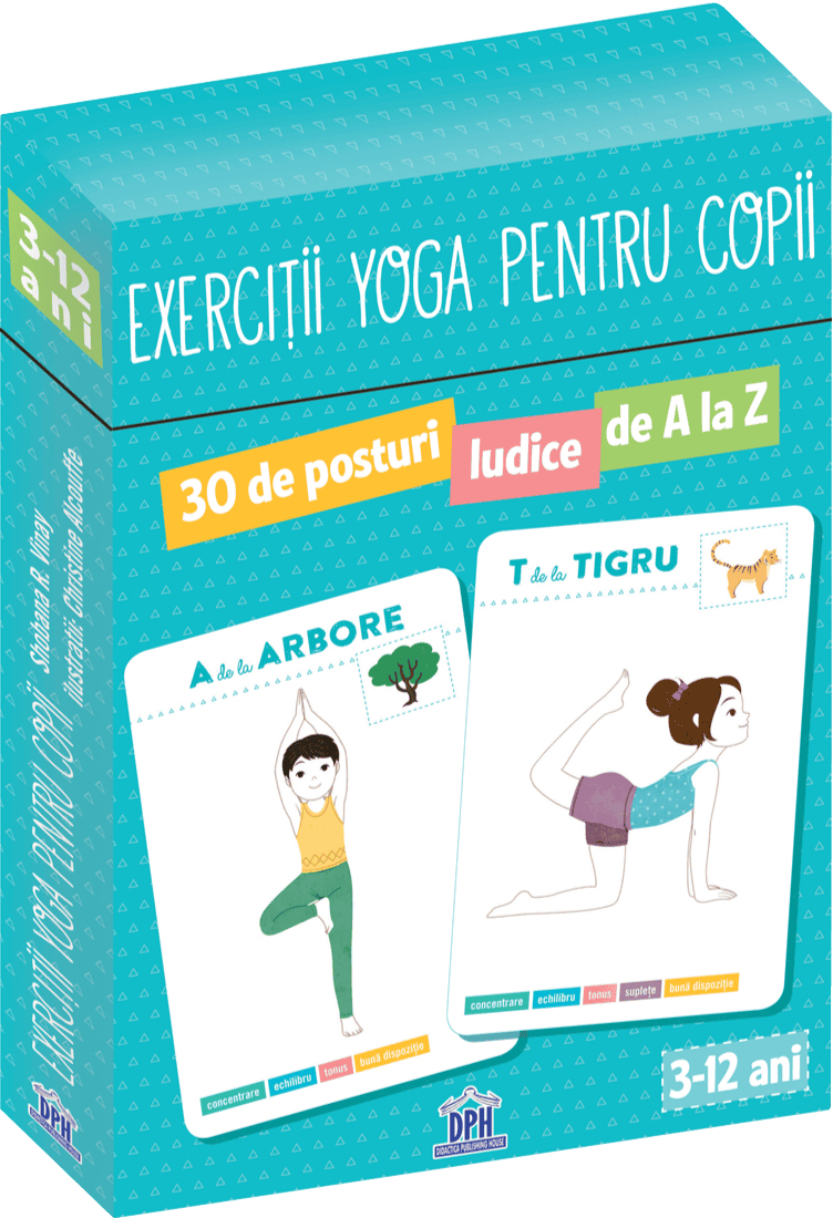 Exerciţii Yoga pentru copii, DPH, 2-3 ani +