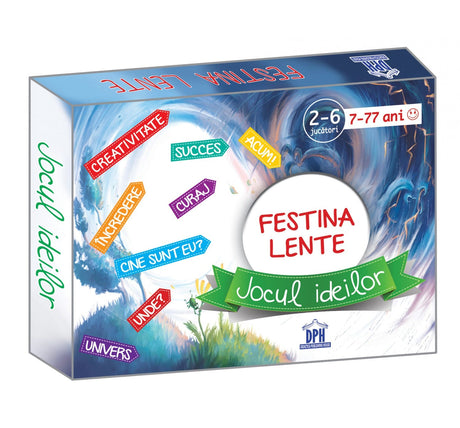 Joc interactiv Festina Lente, Jocul Ideilor, +7 ani