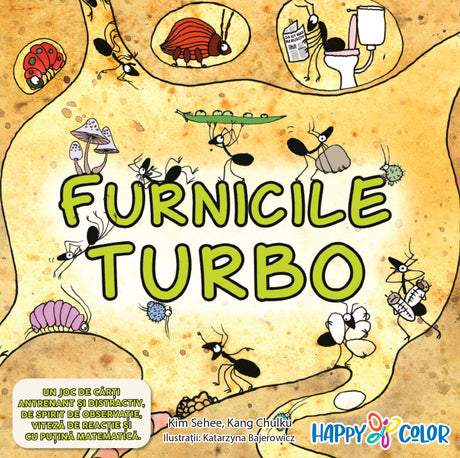 Furnicile Turbo, joc de societate Huch and Friends, +7 ani