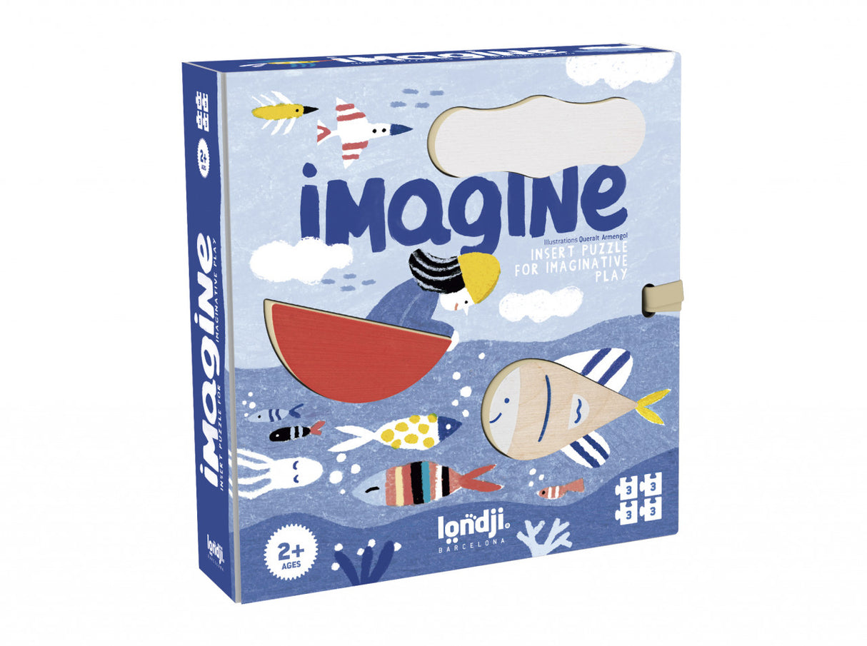 Imagineaza-ti! Puzzle si joc Londji, 2 ani+