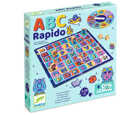 Joc ABC Rapido, Djeco, 6-10 ani