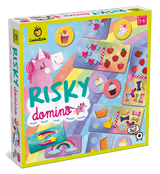 Joc de familie Risky Domino Unicorni, Ludattica, 2-5 ani