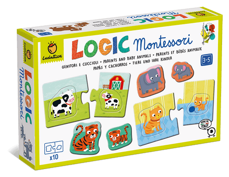 Joc de logica montessori,  - Parinti si copii, Ludattica, 3-5 ani