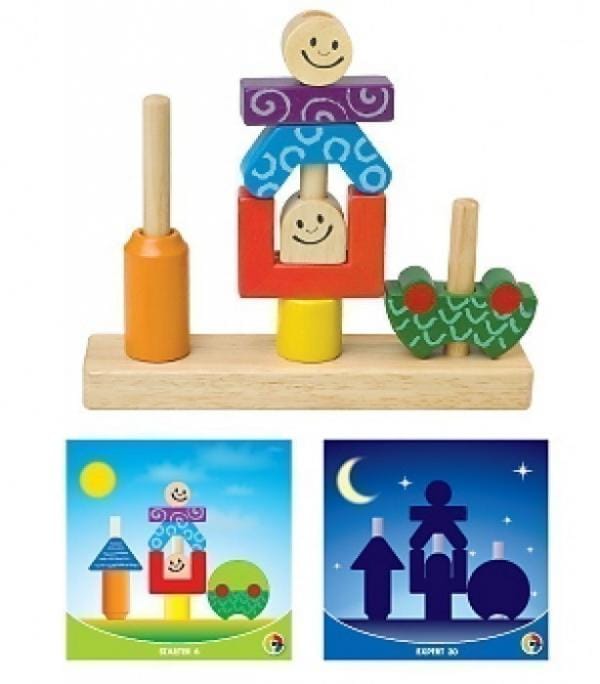 Smart Games - Day & Night, joc de logica cu 48 de provocari, 2+ ani