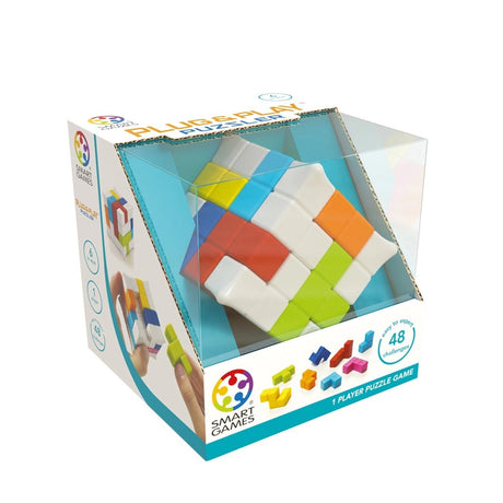 Smart Games - Plug & Play Puzzler, joc de logica cu 48 de provocari, 6+ ani