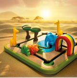 Smart Games - Safari Park Jr., joc de logica cu 60 de provocari, 3+ ani