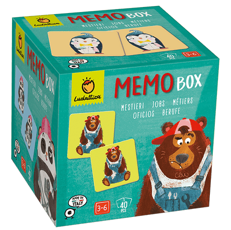 Joc de memorie Memobox Meserii, Ludattica,2-3 +