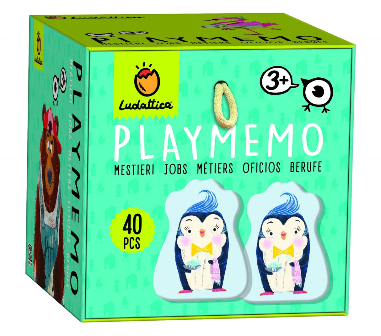 Joc de memorie si indemanare Playmemo, Meserii, Ludattica,2-3 +