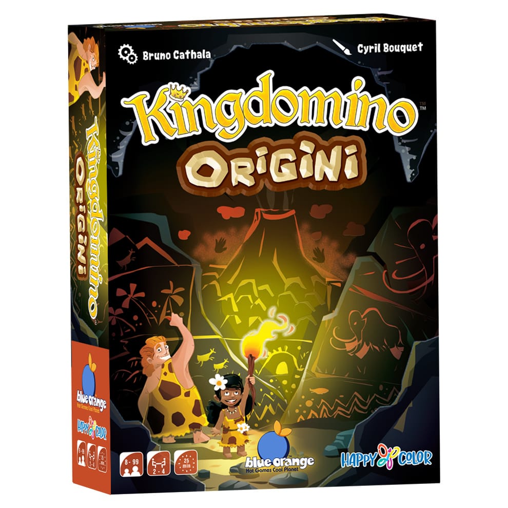 Joc de strategie Kingdomino Origini, Blue Orange, 8 ani