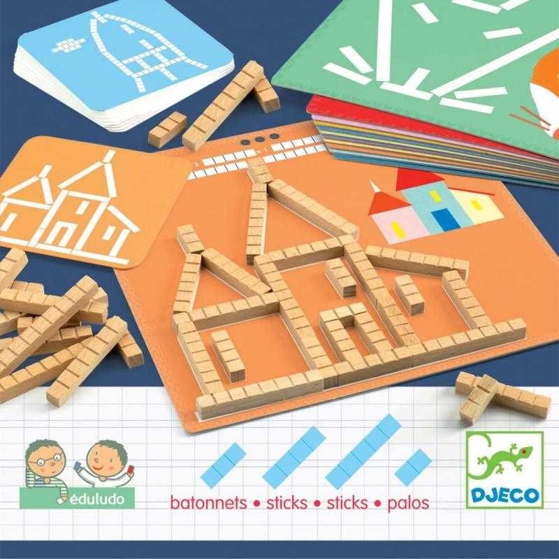 Jucarii Educative Eduludo Sticks, Djeco