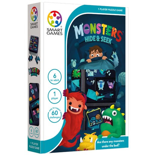 Joc de logica Smart Games MONSTERS HIDE & SEEK, 6 ani+