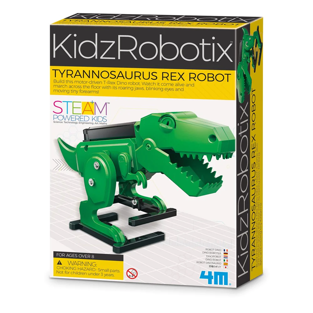 Kit constructie robot - T-Rex, Kidz Robotix