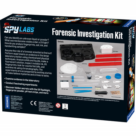 Kit STEM Laborator de spionaj: Kit de investigare, Thames & Kosmos