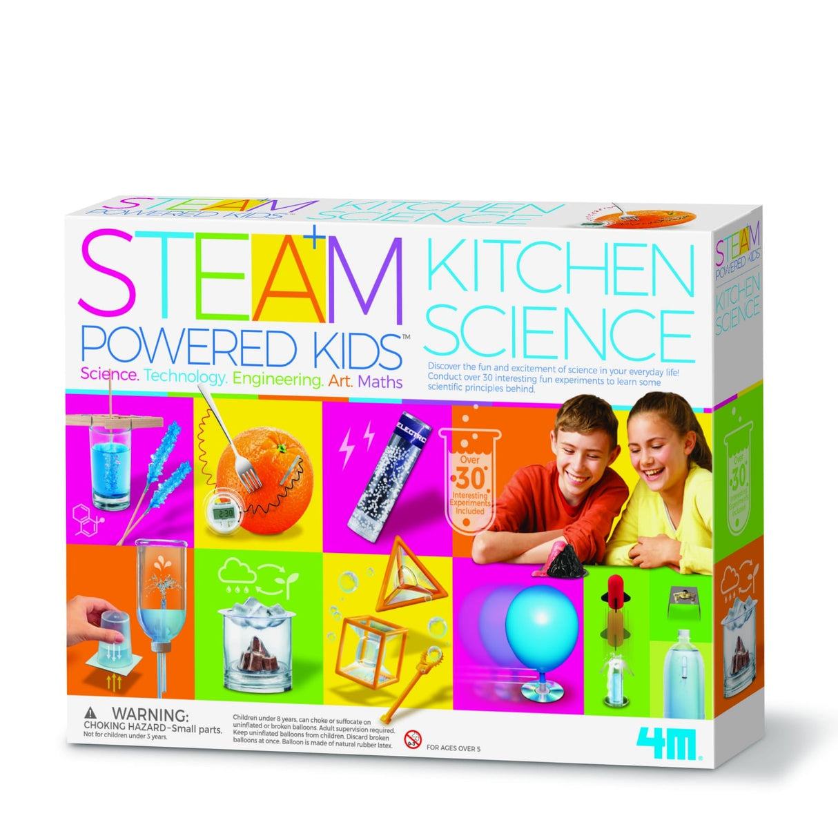 Kit stiintific - Stiinta din bucatarie, STEAM Kids, + 8 ani