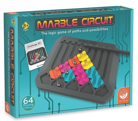 Joc de logica si strategie Marble Circuit-Labirint cu bile, MindWare, +8 ani