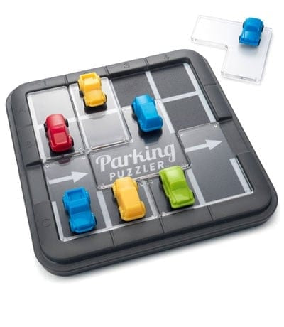 Smart Games - Parking Puzzler, , joc de logica cu 60 de provocari, 6+ ani