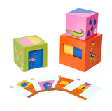 Smart Games - Peek - a - Zoo, joc de logica cu 48 de provocari, 2+ ani