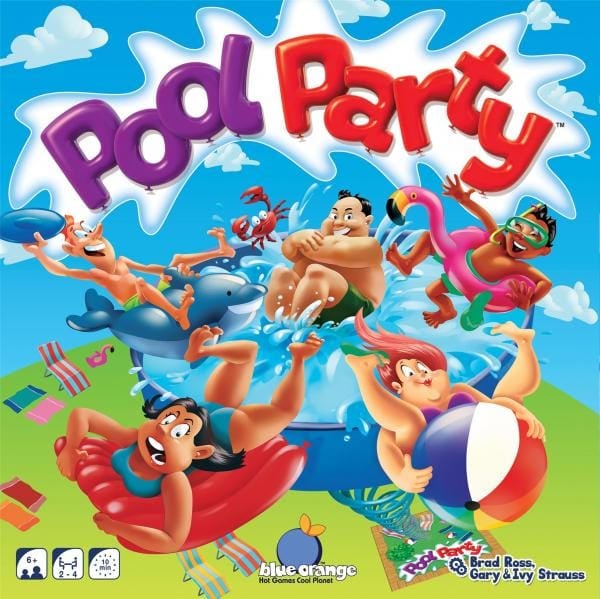 POOL PARTY, Blue Orange, +6 ani