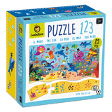 Puzzle 123 - Marea, Ludattica, 3 ani+, 25 piese