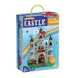 Puzzle de podea Castel- cu personaje și dragoni, Peaceable Kingdom, +5 ani