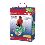 Puzzle de podea in forma de brad de Craciun, Shimmery Christmas Tree Floor Puzzle