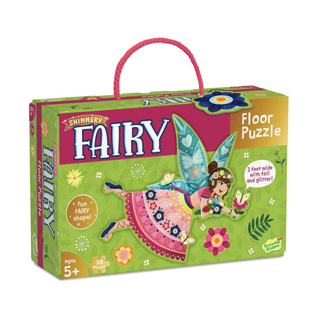 Puzzle de podea în formă de zână- Fairy, Peaceable Kingdom, +5 ani