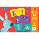 Puzzle duo Djeco Antonime