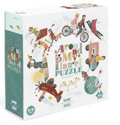 Puzzle Londji, In jurul lumii