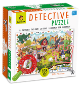 Puzzle Observatie Micul Detectiv - Ferma, Ludattica, + 5 ani, 108 piese