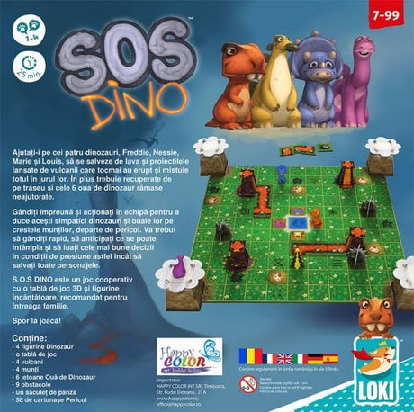 S.O.S. DINO, Loki, 6-7 ani +