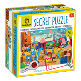 Secret Puzzle - Santierul, Ludattica, 3 ani+, 24 piese