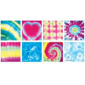 Set creativ - colorare textile Tie Dye Art