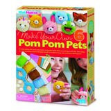 Set creativ DIY - Animalute pom pom, + 5 ani