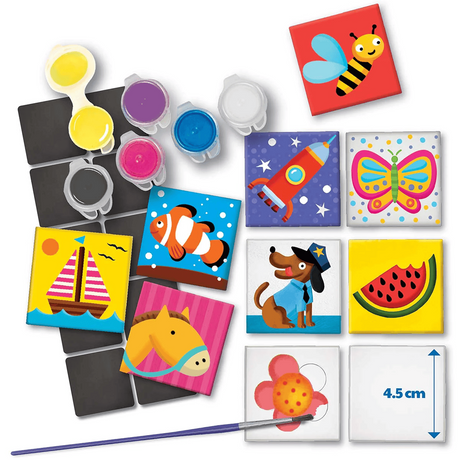 Set cu placute creative de pictat - magnetic, 4M, +5 ani