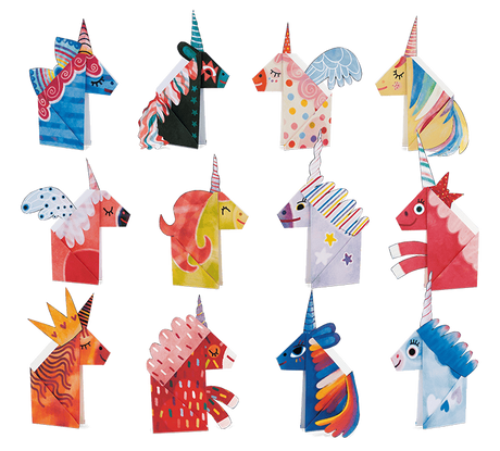 Set Origami începători - Unicorni, Ludattica, +5 ani