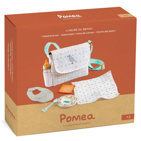 Set pentru servit masa papusii, colectia Pomea Djeco, 18 luni+